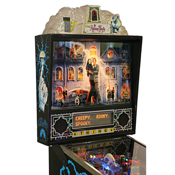 Addams Family Pinball Machine Elite Home Gamerooms