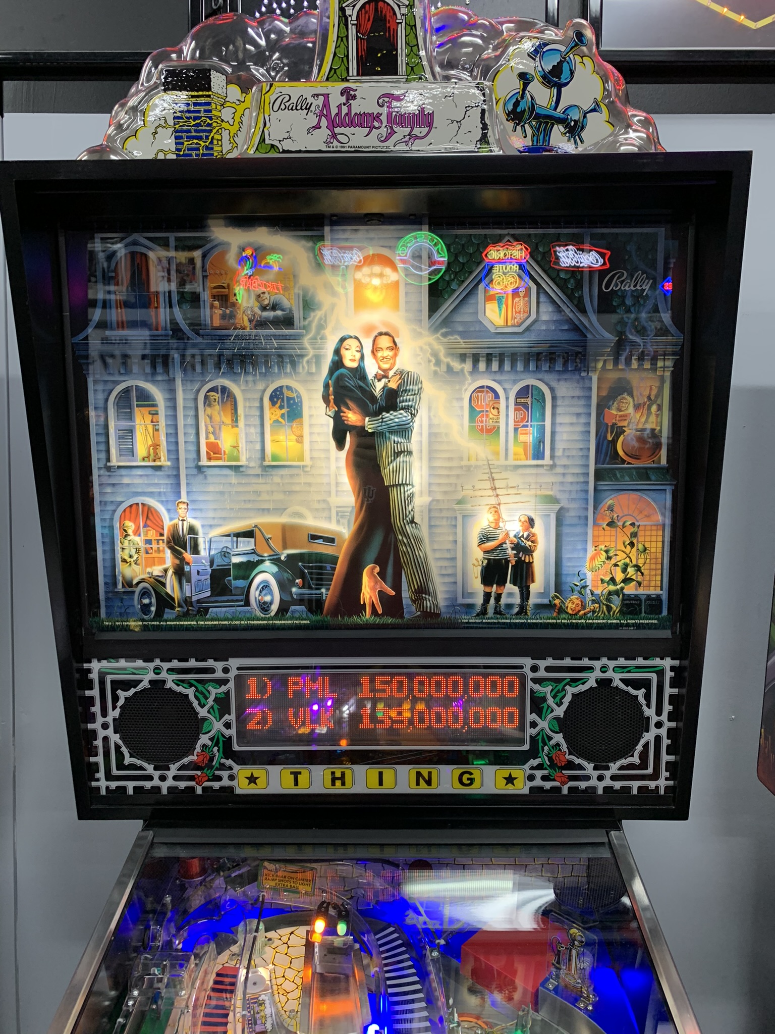 Addams Family Pinball Machine 7