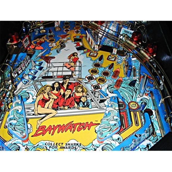 Baywatch Pinball Machine Elite Home Gamerooms Order Now!