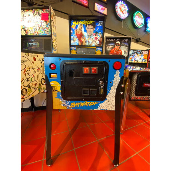 Sega BAYWATCH 1995 Original NOS Arcade Pinball Machine Flyer Pamela Anderson