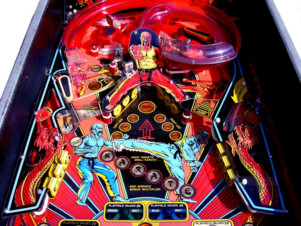 Black Belt pinball machine Elite Home Gamerooms