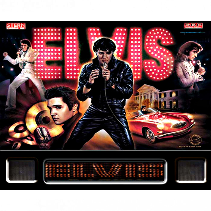 Elvis Pinball Machine by Stern Elite Home Gamerooms