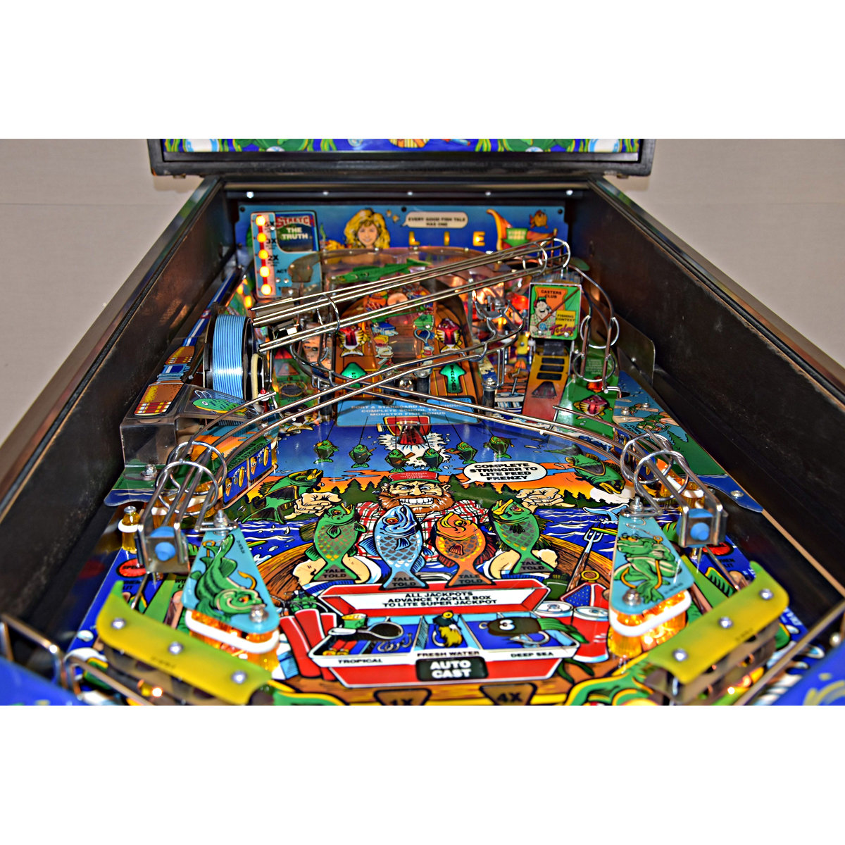 Fish Tales Pinball Machine Elite Home Gamerooms Order Now!