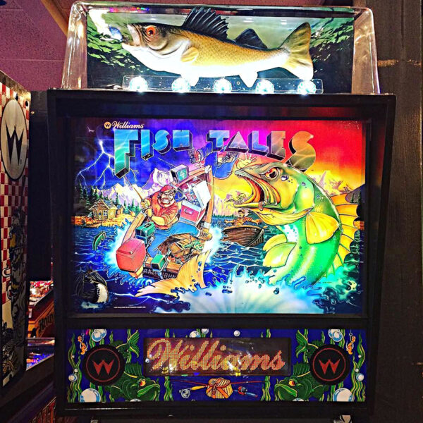 Fish Tales Pinball Machine Backglass