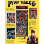 Fish Tales Pinball Machine Flyer 2