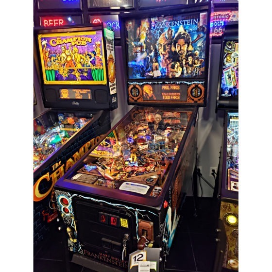 Mary Shelley's Frankenstein Pinball Machine Elite Home Gamerooms