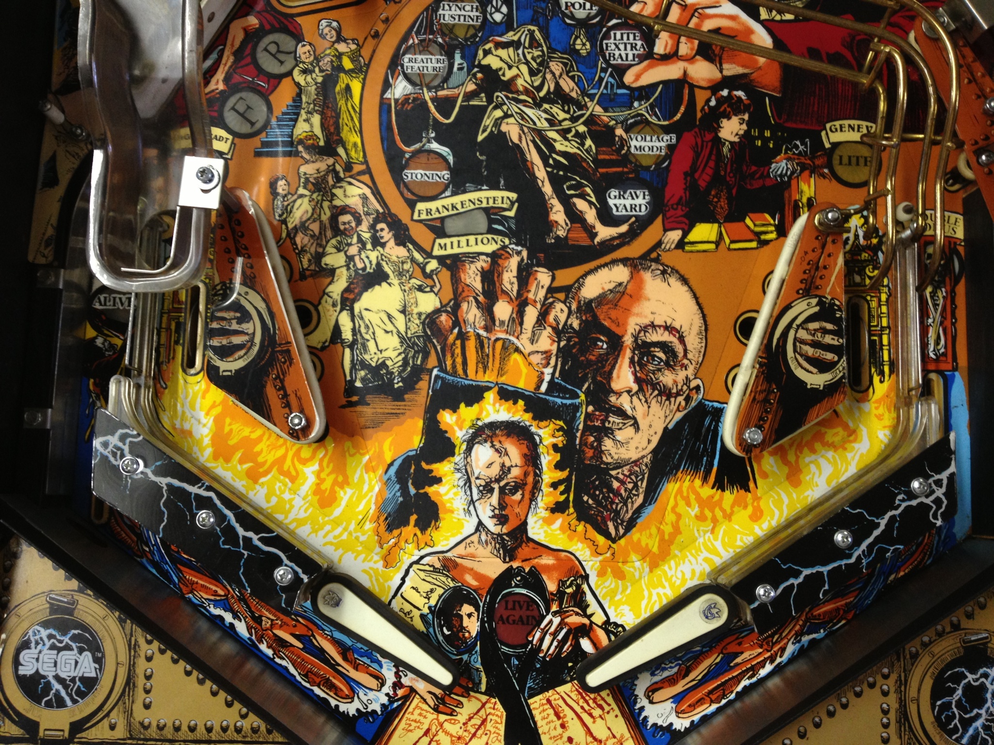 Mary Shelley's Frankenstein Pinball Machine Elite Home Gamerooms