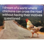 Funny Chicken Wall Art