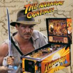 Indiana Jones Pinball Machine by Williams
