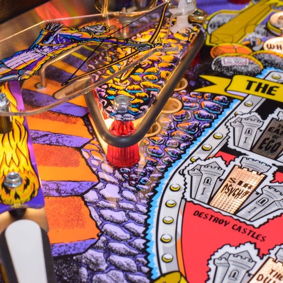 Medieval Madness Pinball Machine Remake by Chicago Gaming Company