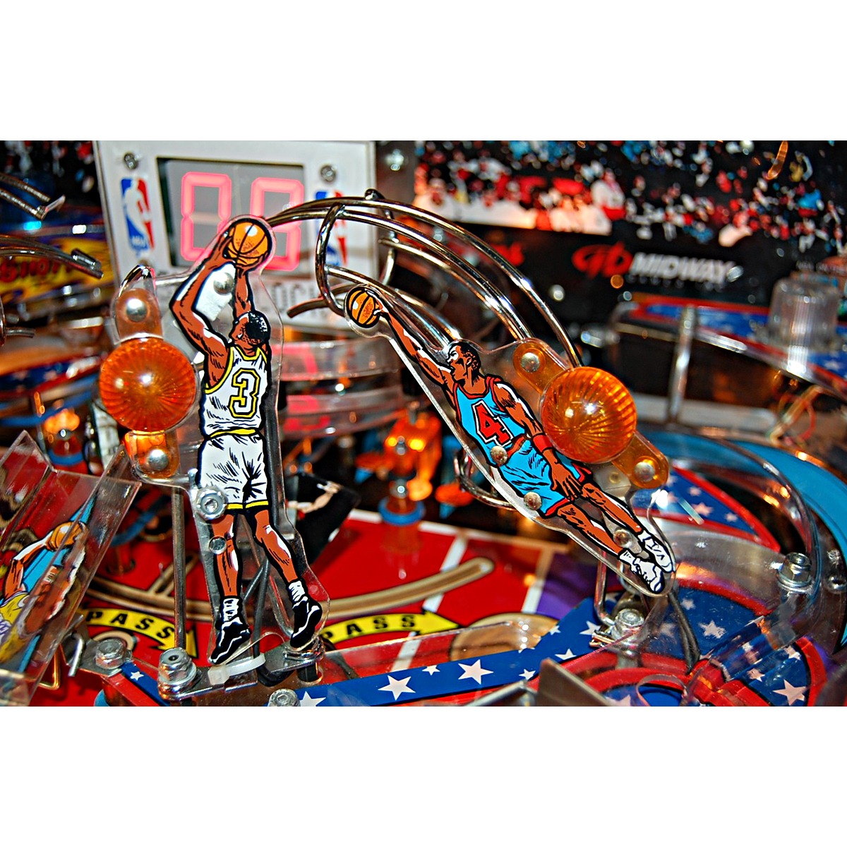 NBA Fastbreak Pinball Machine Elite Home Gamerooms