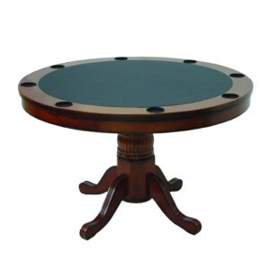Round image 1 300x300 - 2 in 1 CIRCULAR GAME TABLE 48"