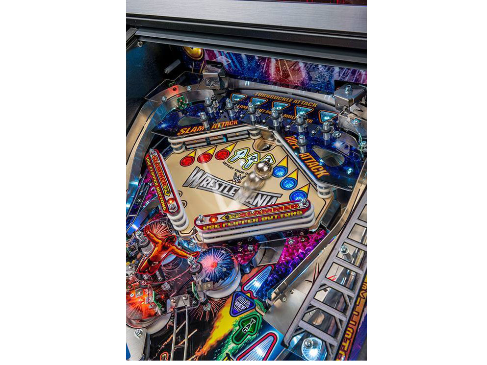 Legends of Wrestlemania Limited Edition Pinball Machine Elite Home