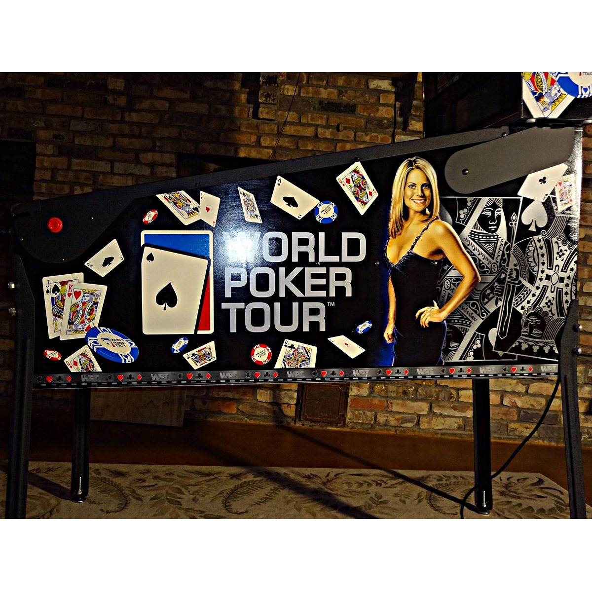 world poker tour pinball wheel