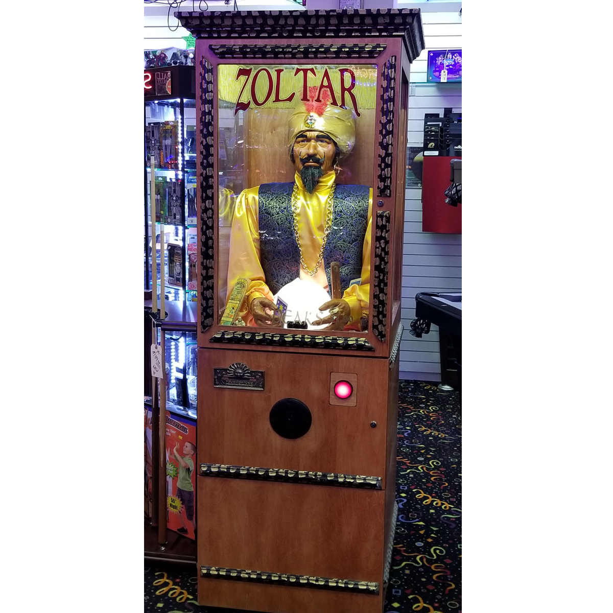 Zoltar Machine Elite Home Gamerooms