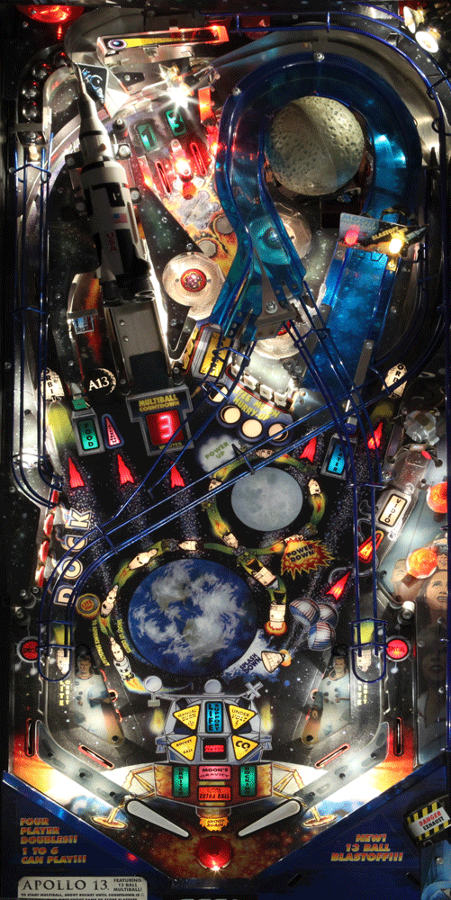 apollo image 2 - Apollo 13 Pinball Machine
