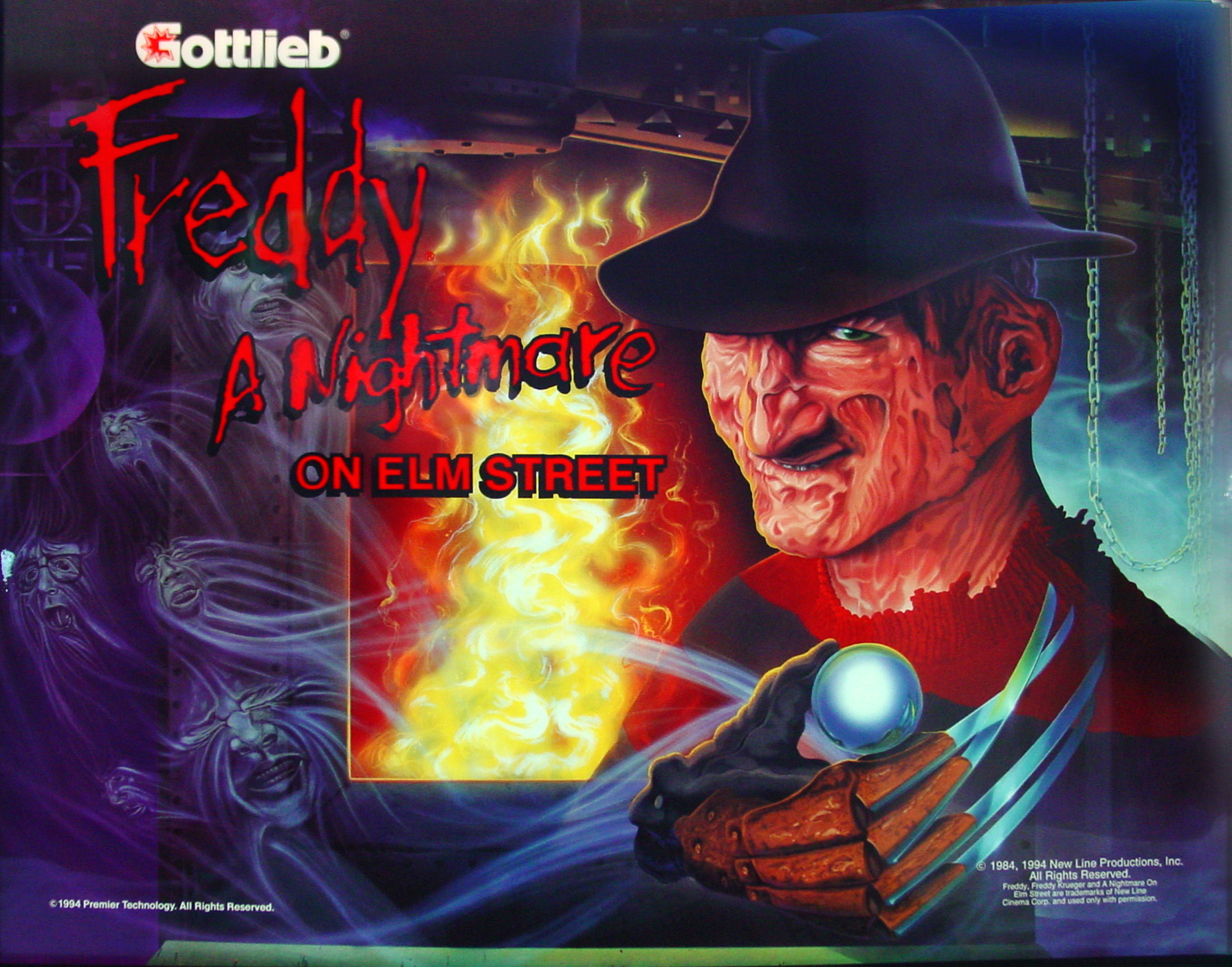 Freddy: A Nightmare On Elm Street - Pinball Machine - Elite Home Gamerooms
