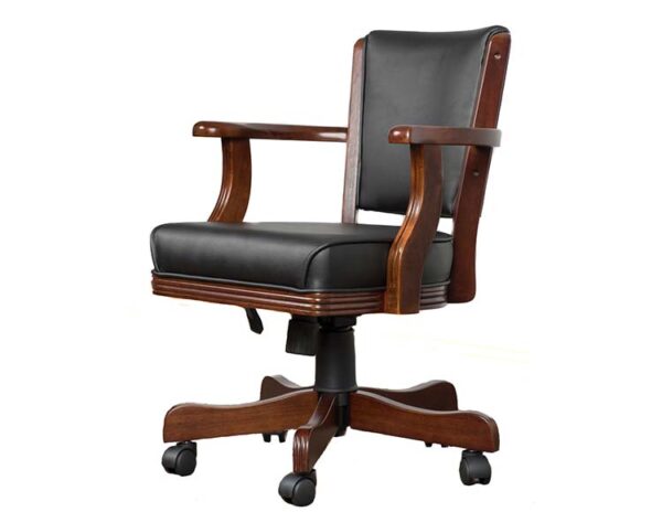 Caster Chair Main 600x464 - Table Poker Chairs with Casters