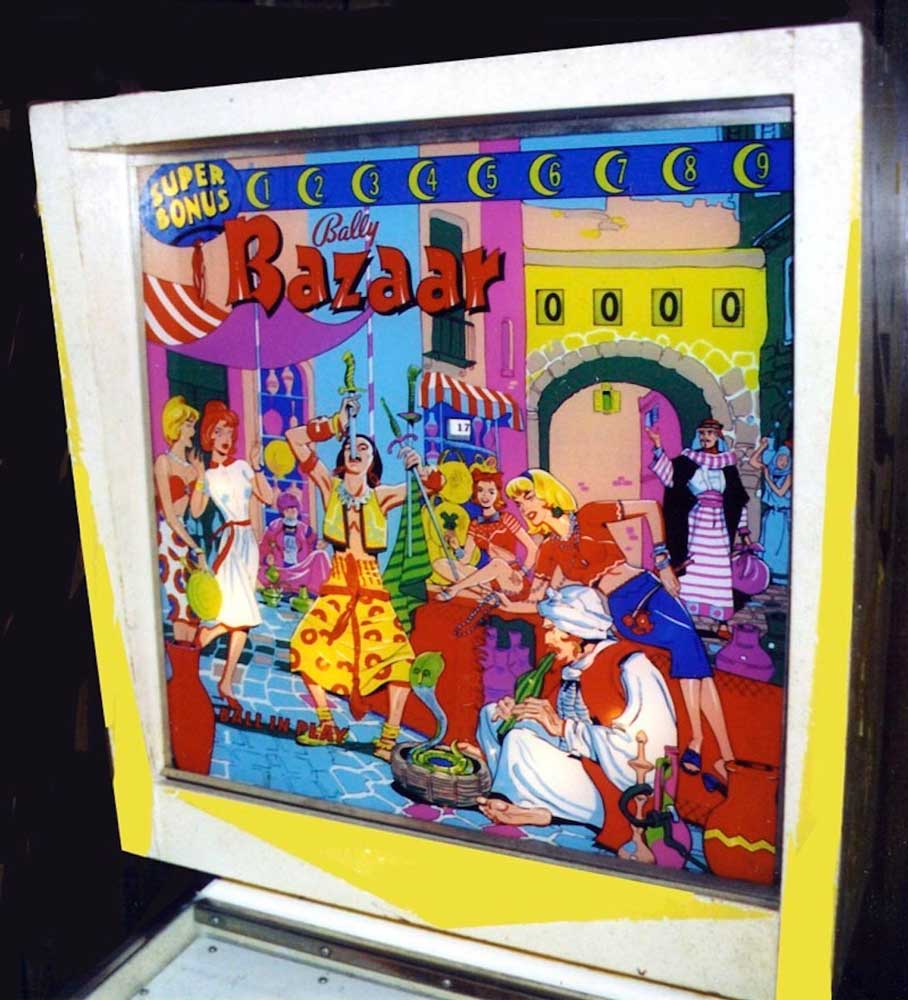 Bazaar Pinball Machine by Bally - Elite Home Gamerooms