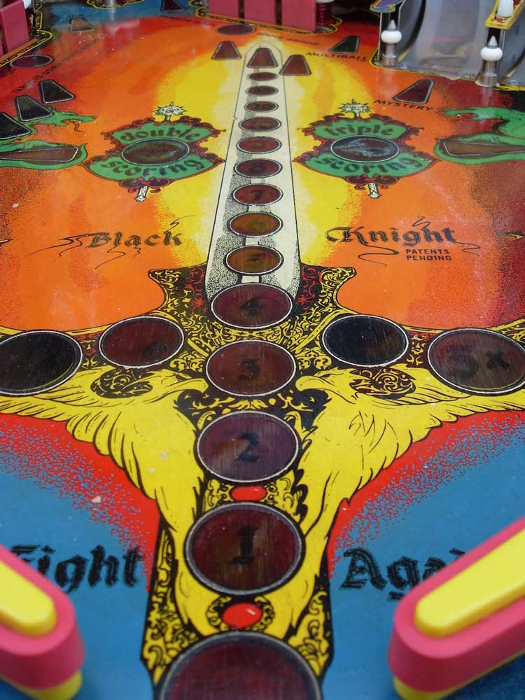 black knight pinball for sale