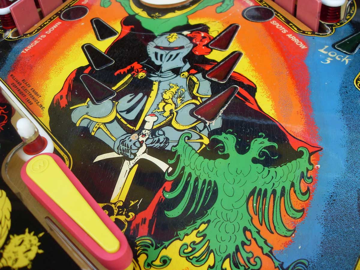 Black Knight Pinball Machine Elite Home Gamerooms