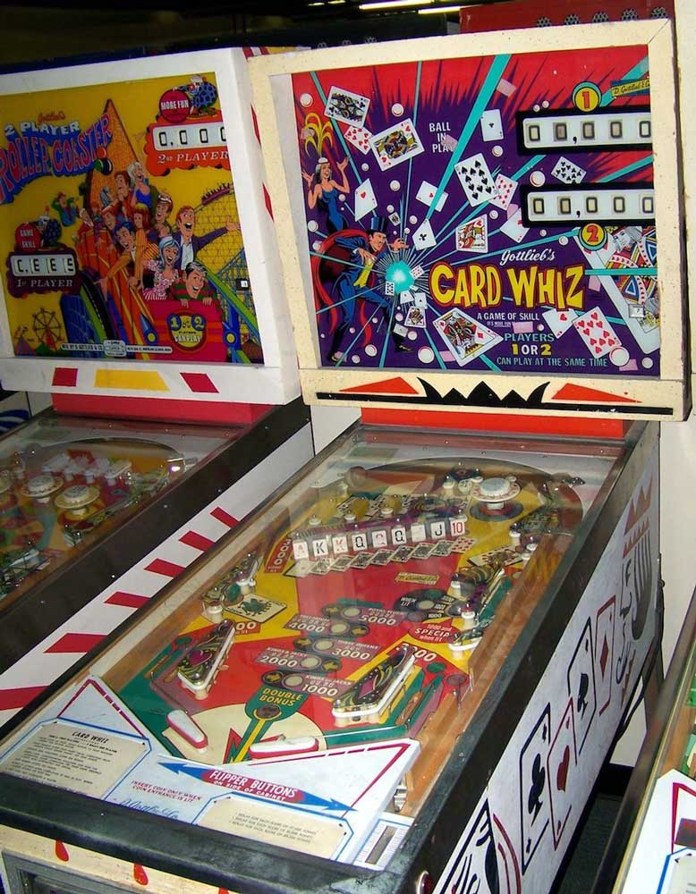 Card Whiz Pinball Machine Elite Home Gamerooms