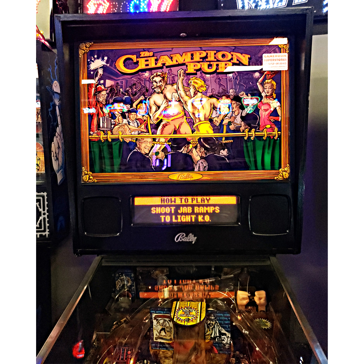 Champion Pub Pinball Machine Elite Home Gamerooms