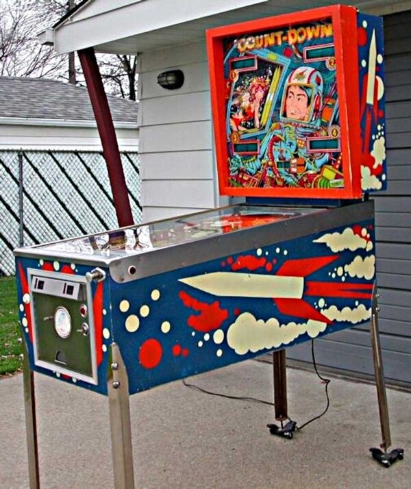 Count-Down Pinball Machine by Gottlieb