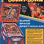Count-Down Pinball Machine by Gottlieb Flyer