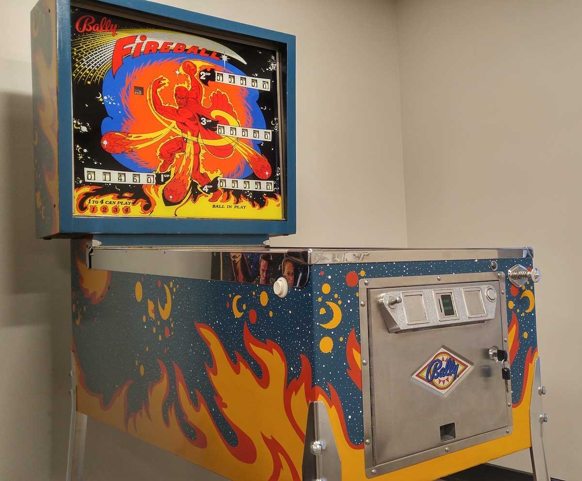 Fireball Pinball Machine Elite Home Gamerooms