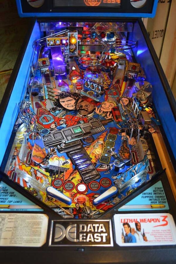 Lethal Weapon 3 Pinball Machine Playfield