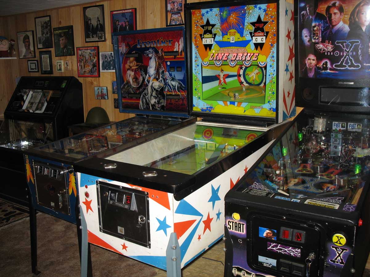 Line Drive Pinball Machine Elite Home Gamerooms