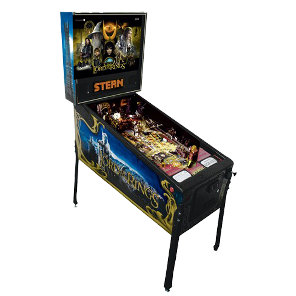 Lord of the Rings PInball Cover