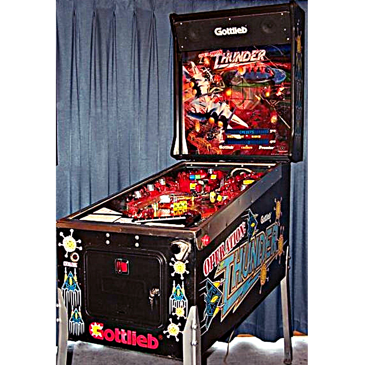 Operation Thunder Pinball Machine Elite Home Gamerooms