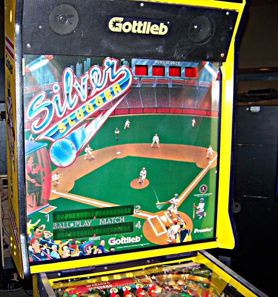 Silver Slugger Pinball Machine Elite Home Gamerooms