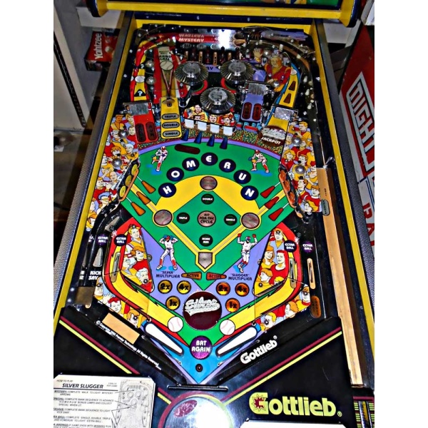 Silver Slugger Pinball Machine Playfield