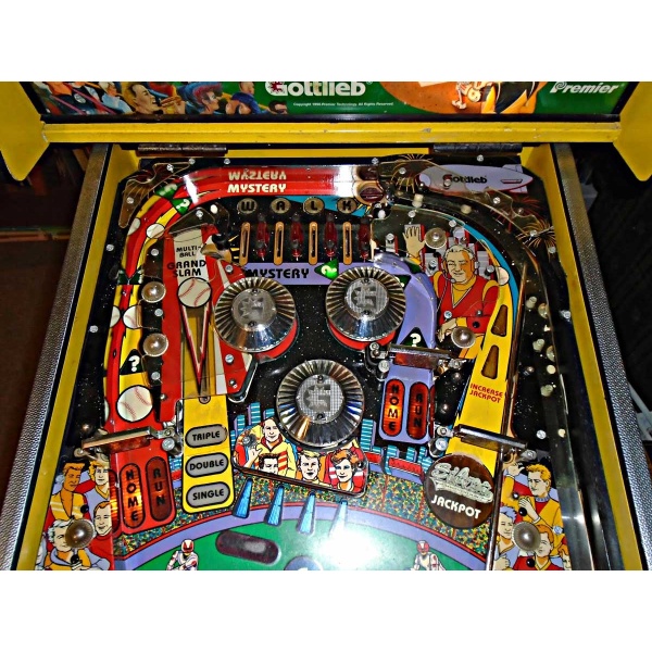 Silver Slugger Pinball Machine - Elite Home Gamerooms
