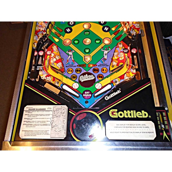 Silver Slugger Pinball Machine
