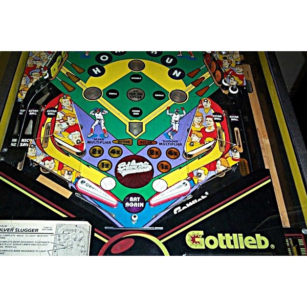 Silver Slugger Pinball Machine