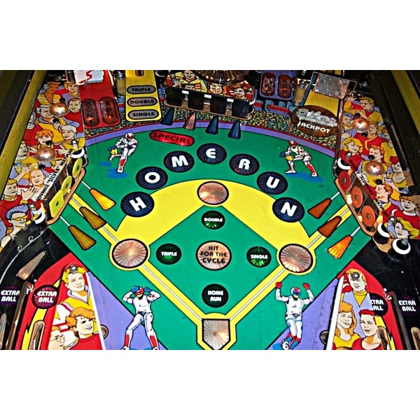 Silver Slugger Pinball Machine