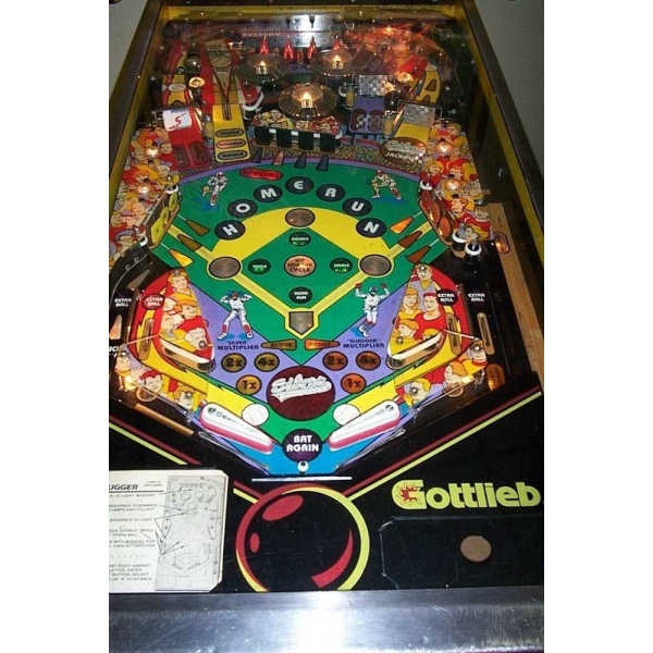 Silver Slugger Pinball Machine Playfield