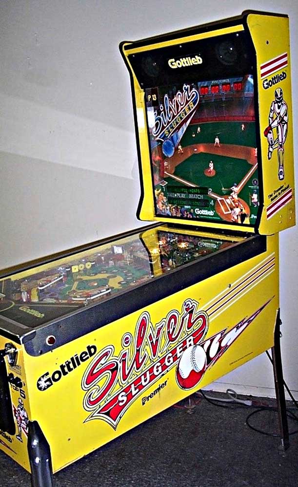 Silver Slugger Pinball Machine Elite Home Gamerooms