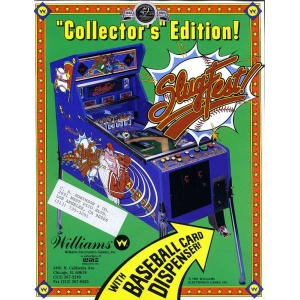 Slugfest Pinball Machine by Williams Flyer