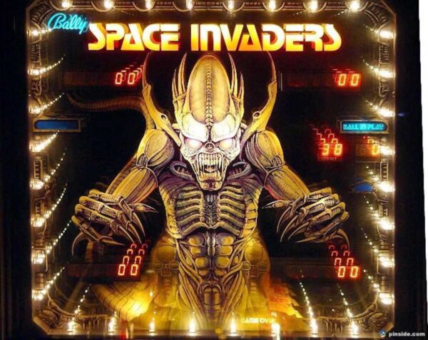 Space Invaders Pinball Machine