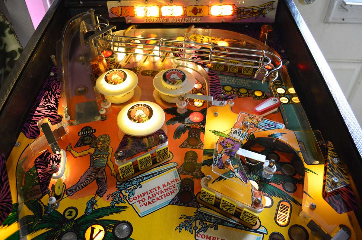 Spring Break Pinball Machine Elite Home Gamerooms