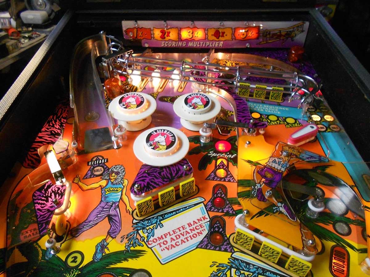 Spring Break Pinball Machine Elite Home Gamerooms