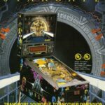 Stargate Pinball Machine Flyer