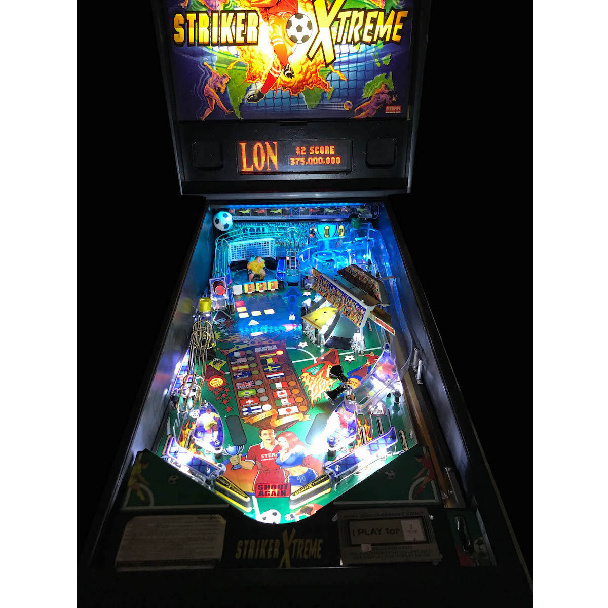 Striker Xtreme Pinball Machine Elite Home Gamerooms