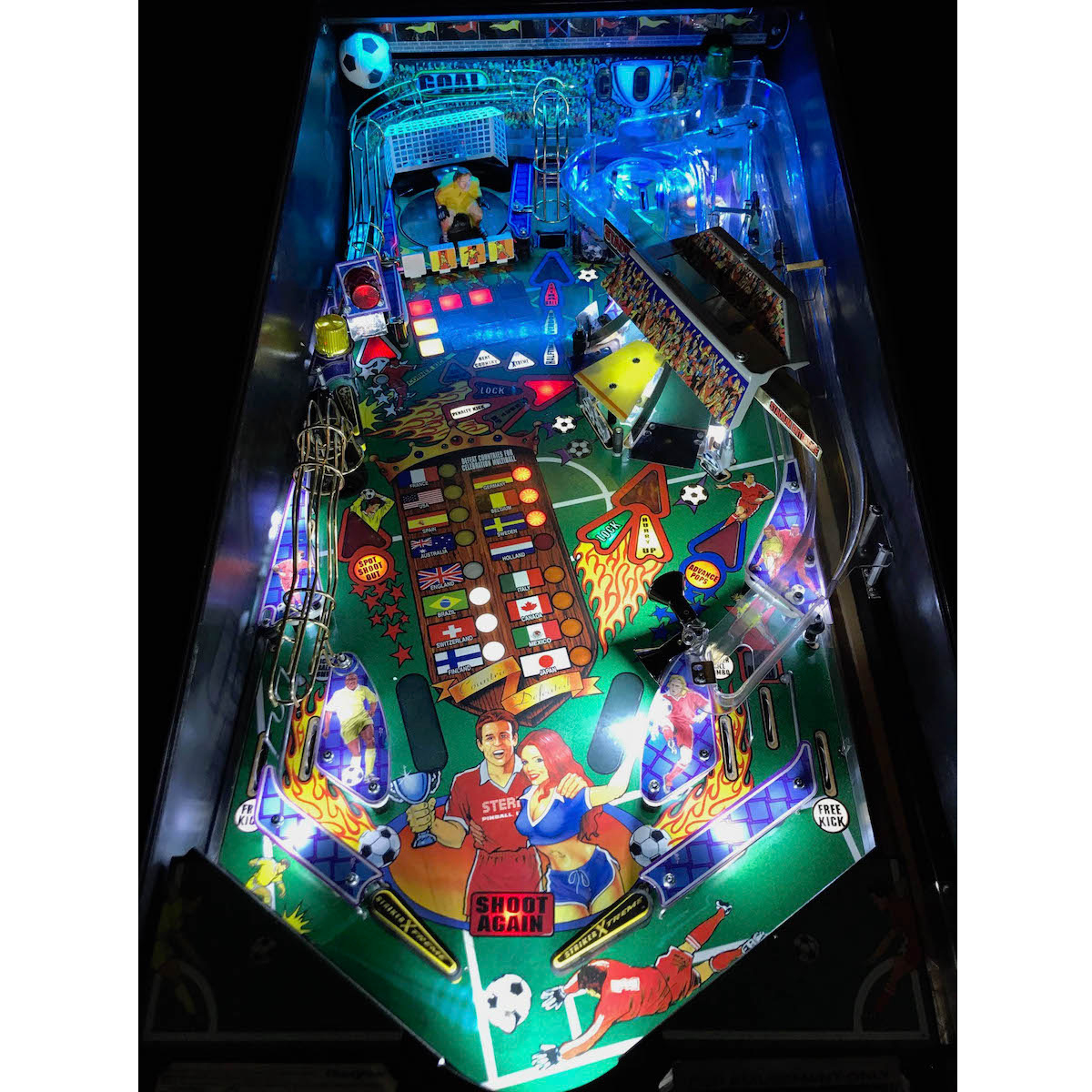 Striker Xtreme Pinball Machine Elite Home Gamerooms