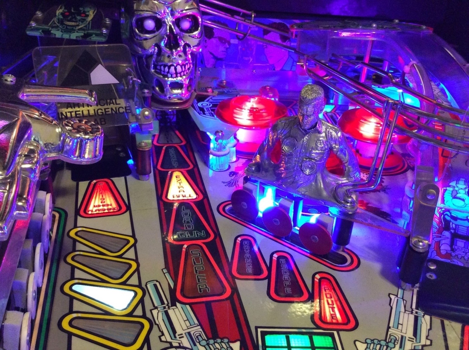 Terminator 2 Pinball Machine Elite Home Gamerooms